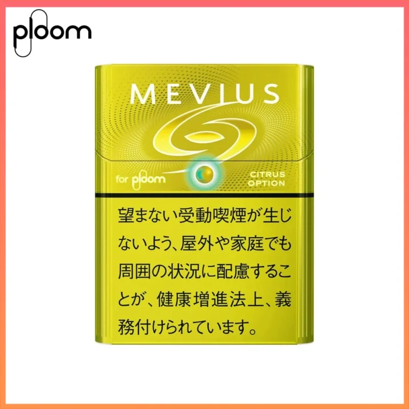 Ploom x AURA MEVIUS Citrus Option檸檬爆珠煙彈