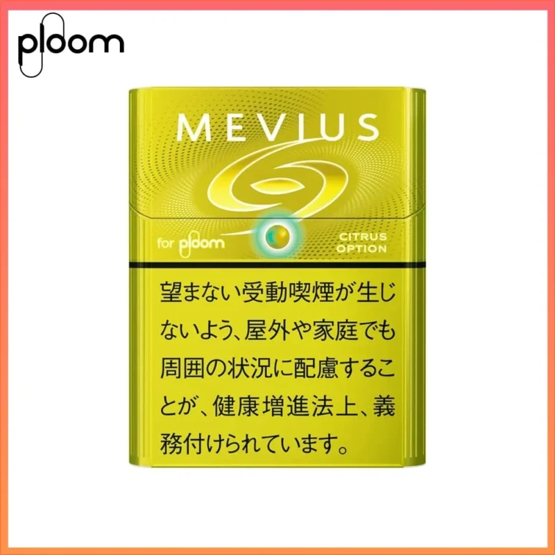 Ploom x AURA MEVIUS Citrus Option檸檬爆珠煙彈
