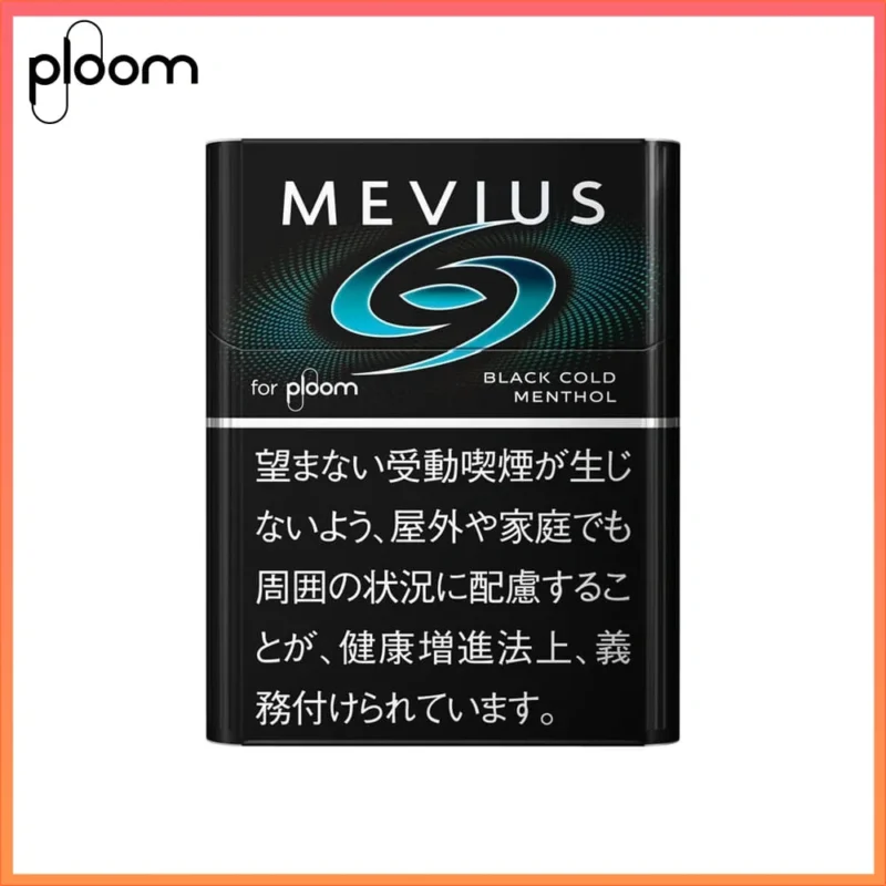 Ploom x AURA MEVIUS BLACK COLD黑冰薄荷煙彈